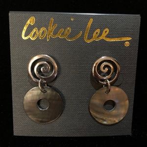 Silver Shell Earrings